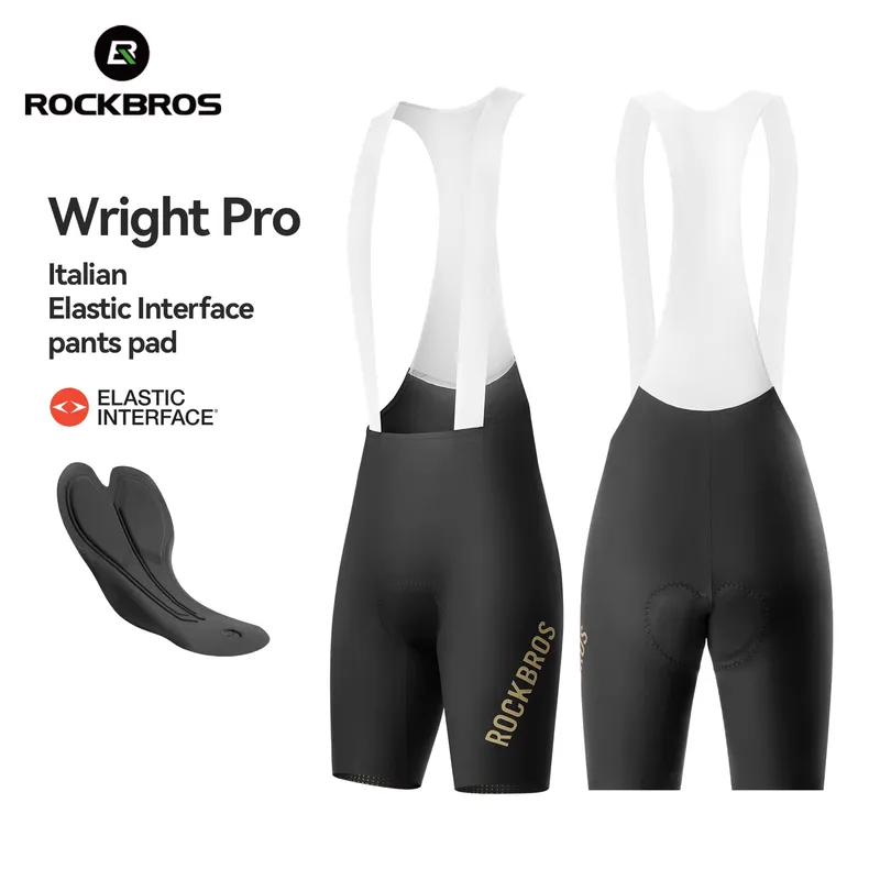 Rockbros Bermuda Ciclismo Masculina Babador Acolchado