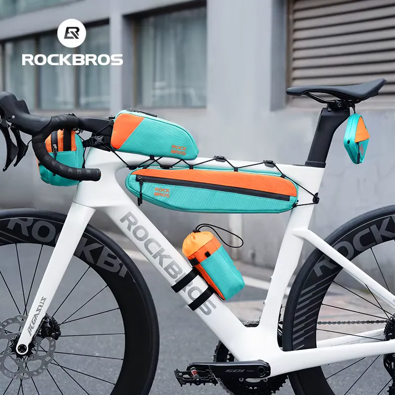 Rockbros Bolsa de Bicicleta Combinada à Prova d'Água