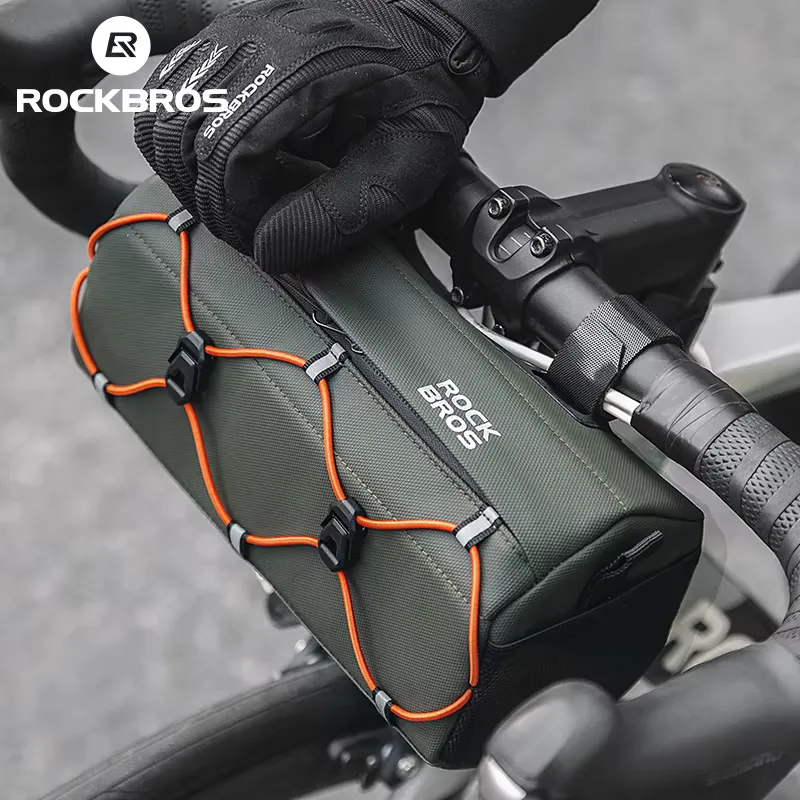 Rockbros Bolsa Guidão Bicicleta 2.2L Ajustável