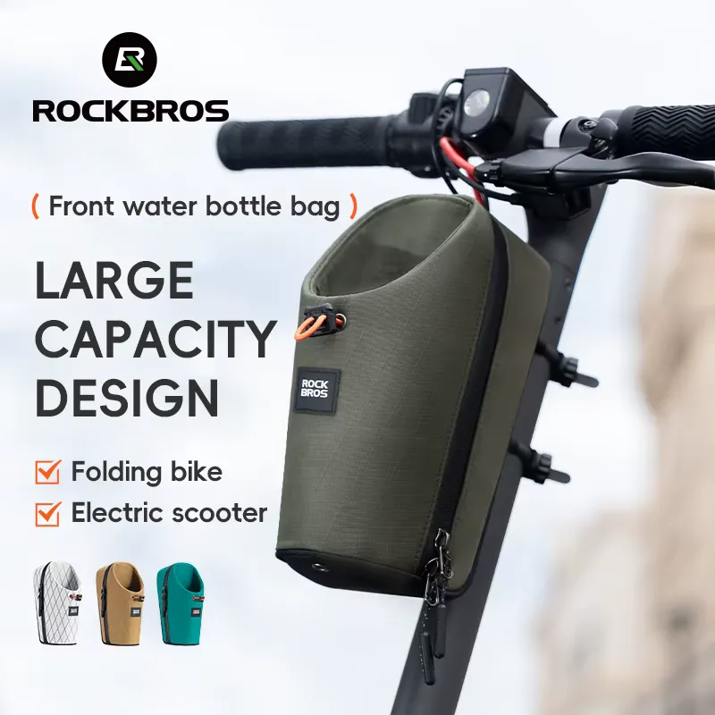 Rockbros Bolsa Quadro Bicicleta Dobrável com Garrafa