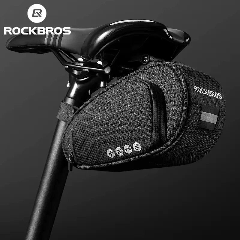 Rockbros Bolsa Selim Bicicleta à Prova de Chuva