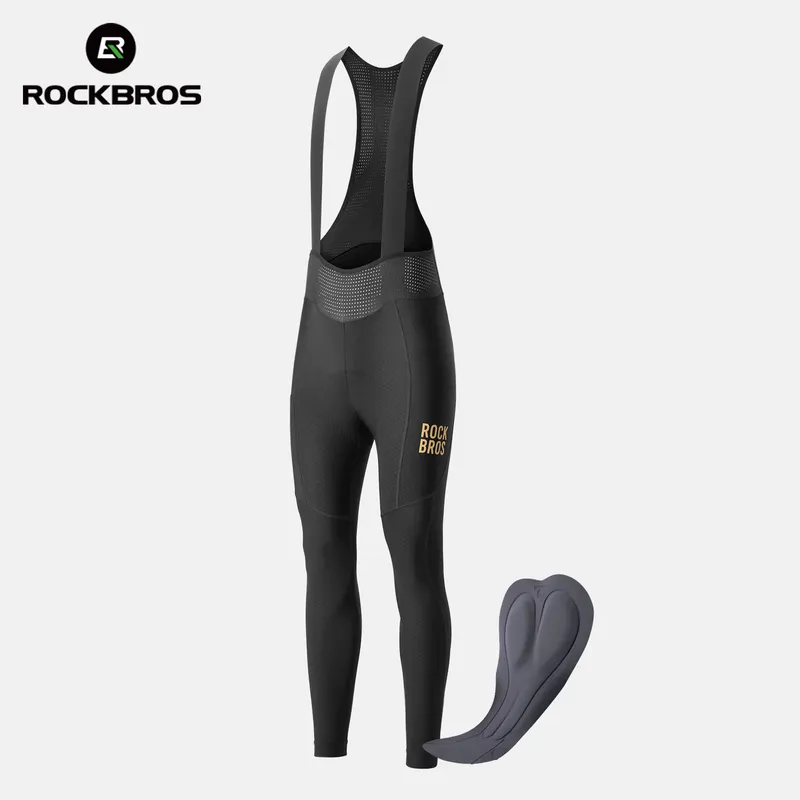 Rockbros Calça Bib Ciclismo Absorção de Choque
