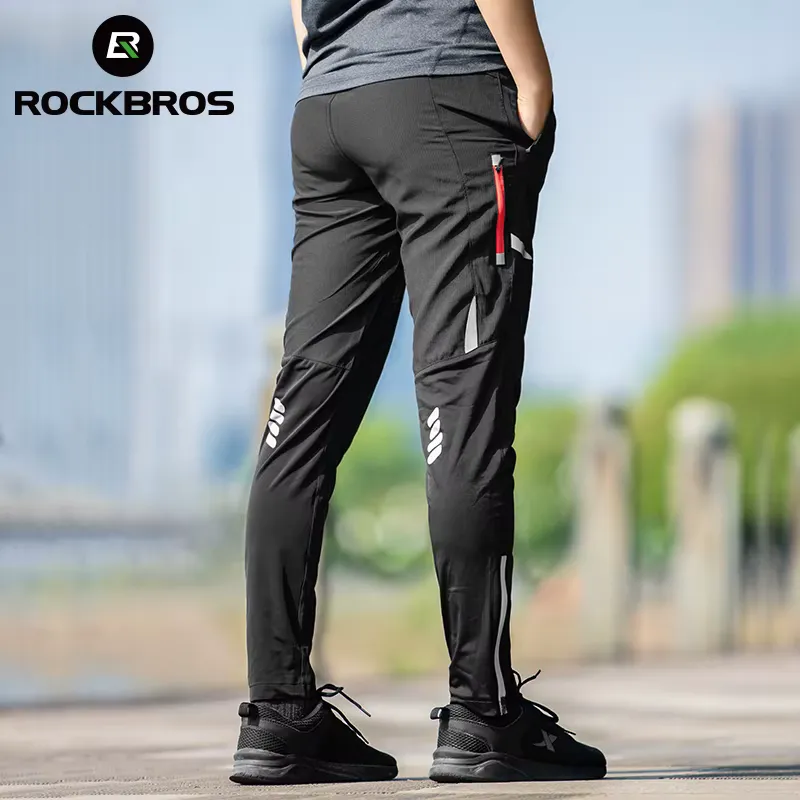 Rockbros Calça de Ciclismo Respirável Masculina e Feminina