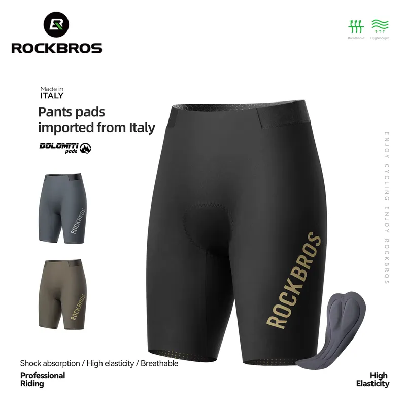 Rockbros Calção de Ciclismo Masculino Sem Costura