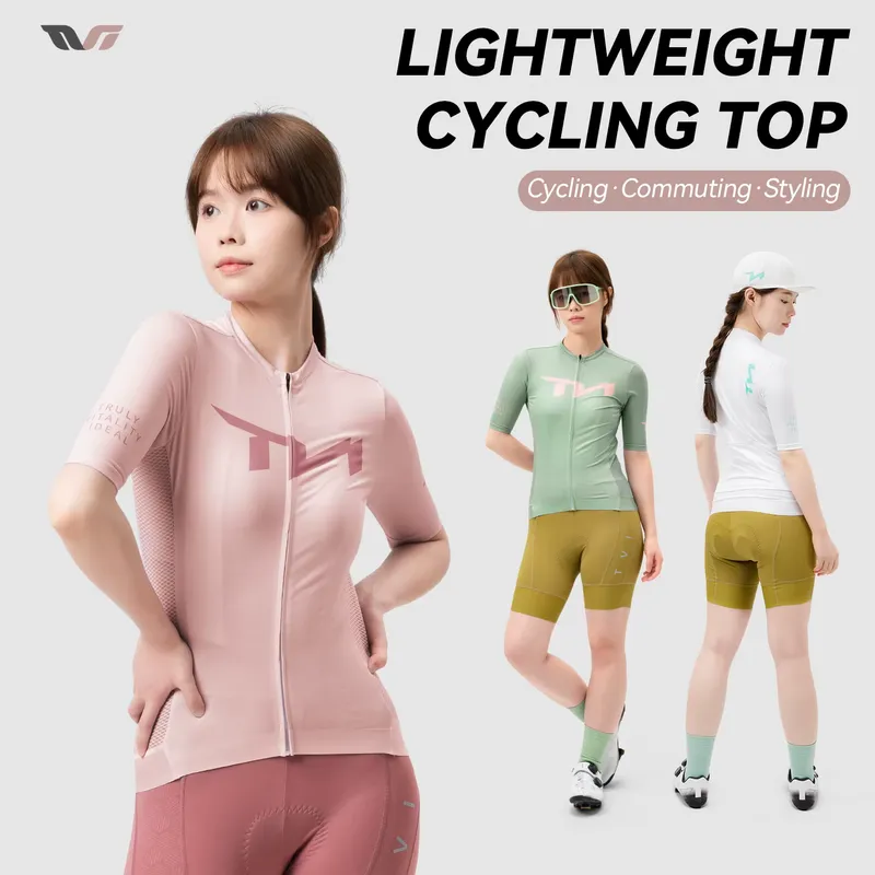 Rockbros Camisa Ciclismo Feminina Manga Curta Respirável