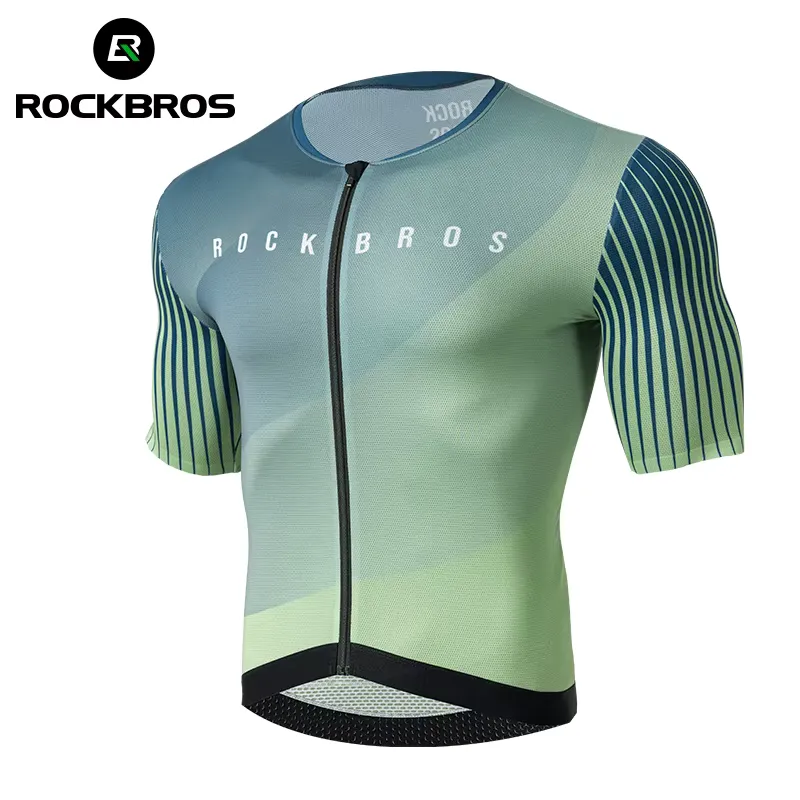 Rockbros Camisa Ciclismo MTB Respirável com Zíper YKK