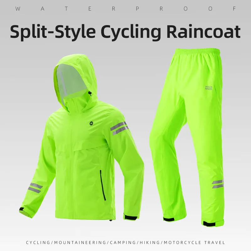 Rockbros Capa de Chuva para Ciclismo Respirável