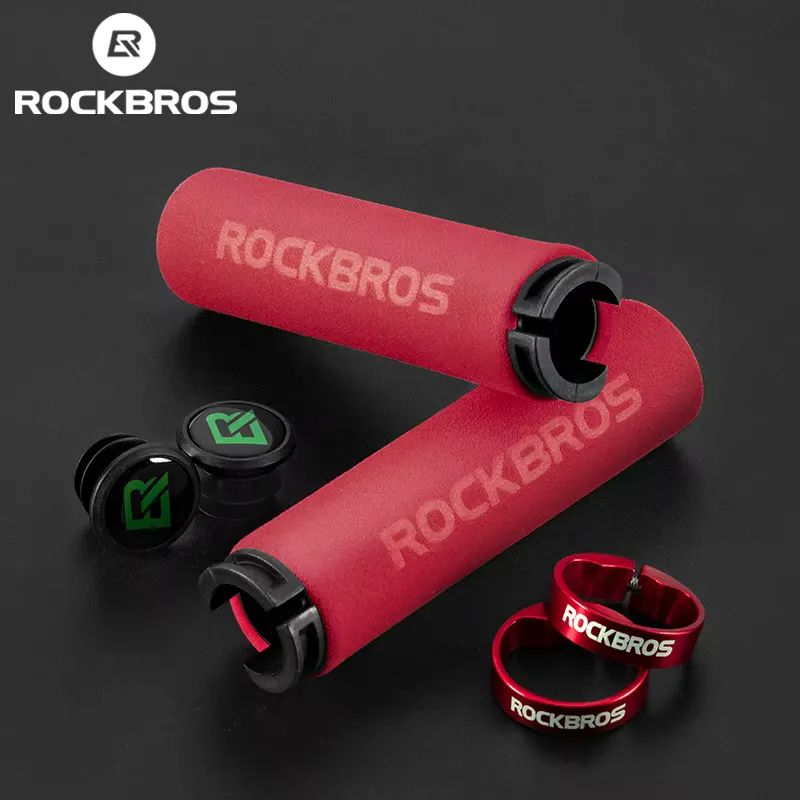 Rockbros Empunhadura de Guidão MTB com Silicone Antiderrapante