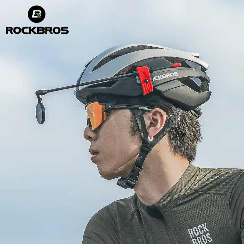 Rockbros Espelho Retrovisor para Capacete 360° Rotativo
