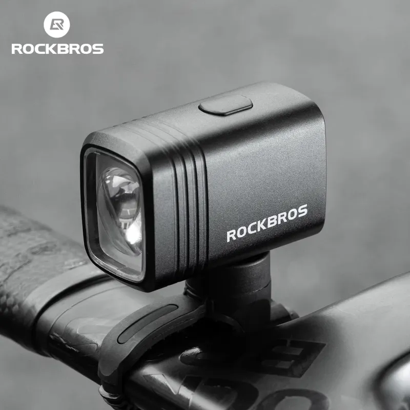 Rockbros Farol de Bicicleta 1000 Lumens com Display Inteligente