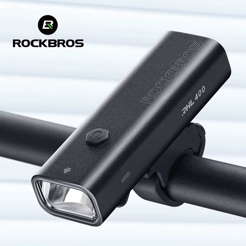 Rockbros Luz Frontal LED Bicicleta 2000mAh Prova Chuva
