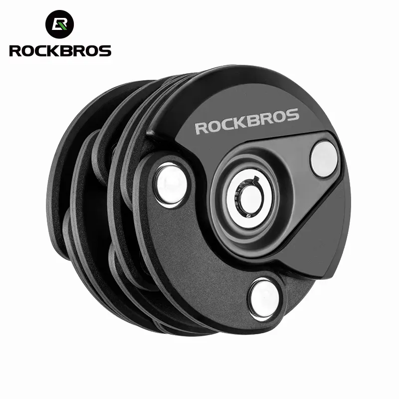 Rockbros Fechadura de Bicicleta Anti-Roubo com Chaves