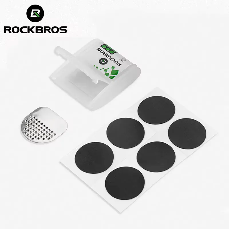 Rockbros Kit Reparação Pneu Bicicleta Sem Cola