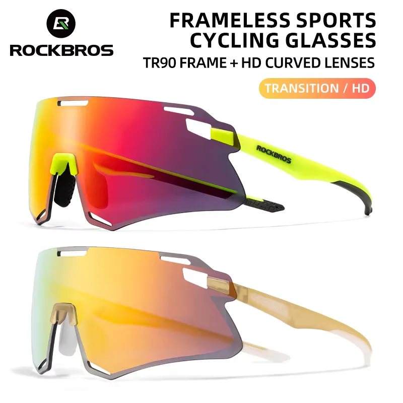 Rockbros Óculos de Ciclismo Leve sem Moldura