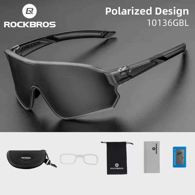 Rockbros Óculos Polarizados UV400 Para Esportes