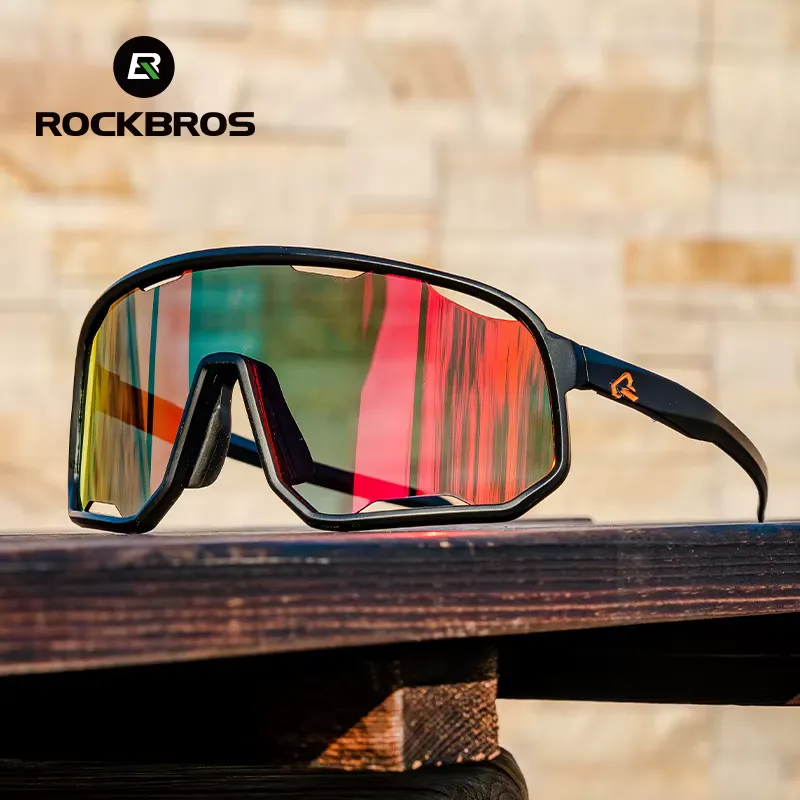 Rockbros Óculos de Sol Polarizados para Ciclismo e Corrida