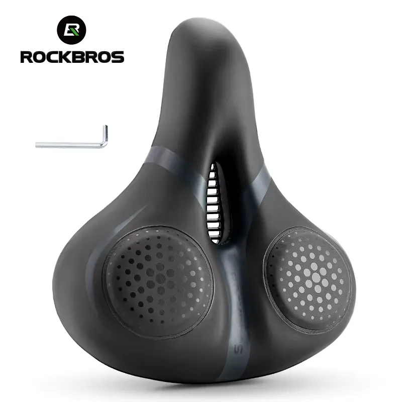 Rockbros Selim Bicicleta com Amortecimento Conforto MTB