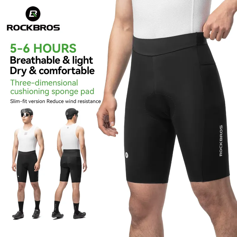 Rockbros Shorts de Ciclismo Respirável para Verão