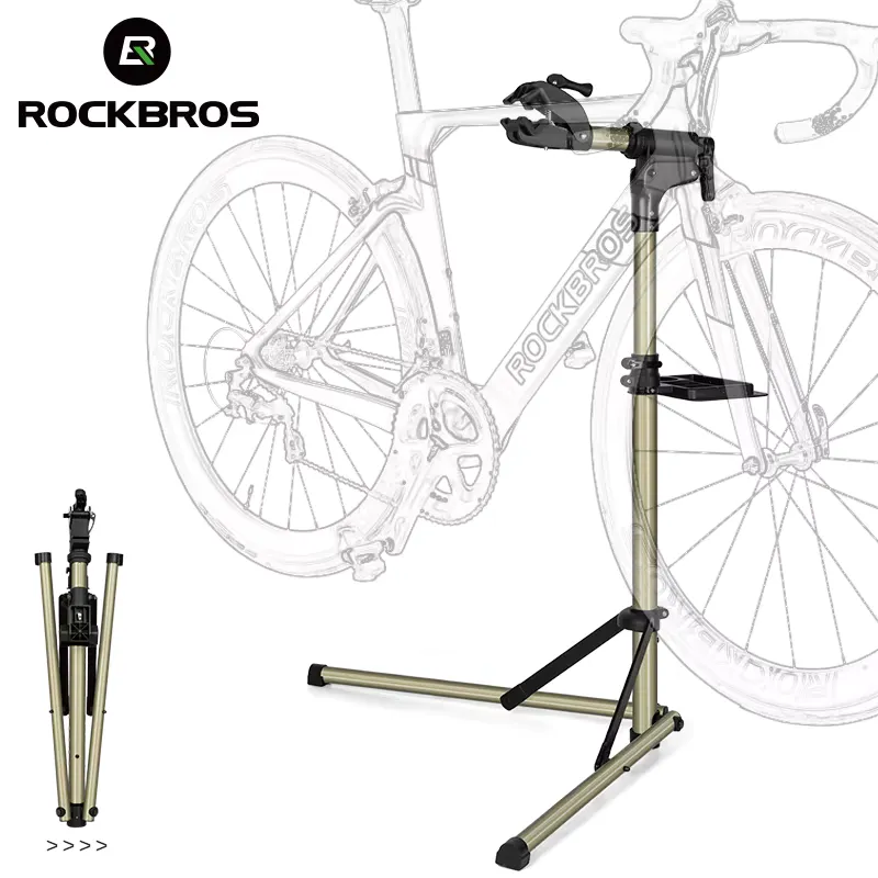 Rockbros Suporte Dobrável para Reparo de Bicicleta MTB