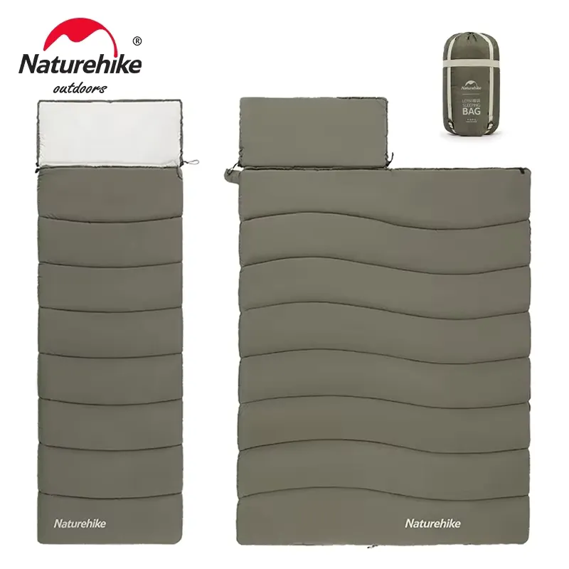 Naturehike Saco de Dormir Ultraleve 2 em 1 Inverno Verão