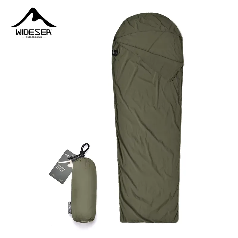 Widesea Saco de Dormir Ultraleve Múmia para Camping