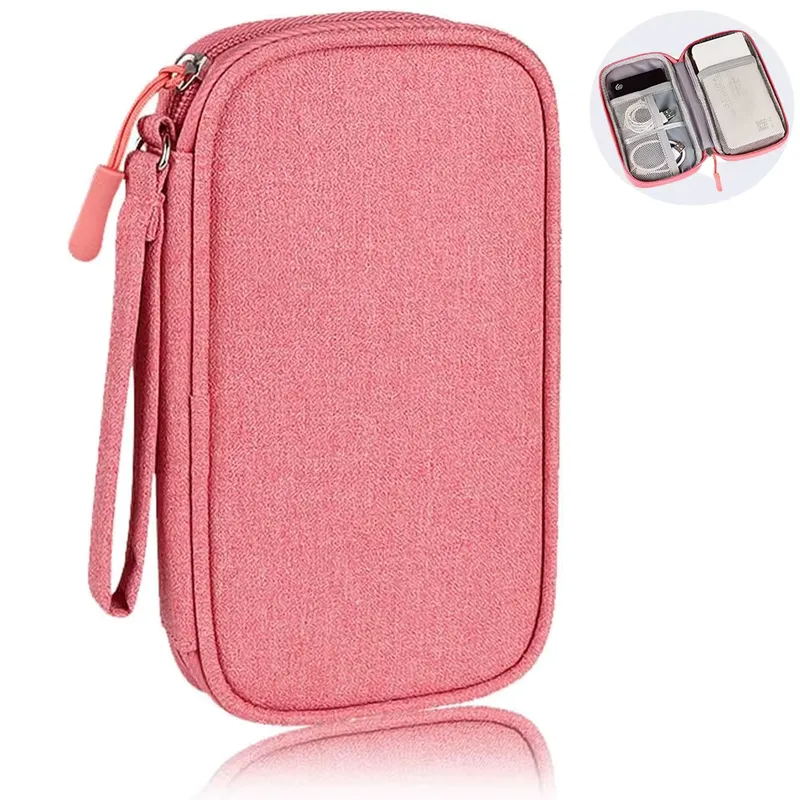Saco Organizador Multifuncional para Cabos USB – Viagem