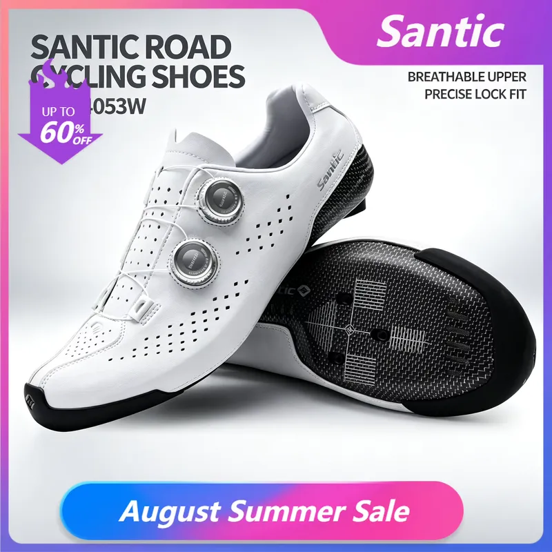 Santic Sapatilha Ciclismo Estrada Carbono - Profissional