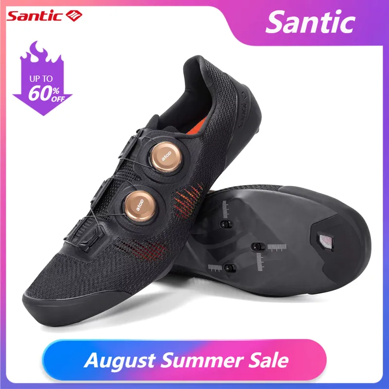 Santic Sapato Ciclismo Estrada Fibra Carbono