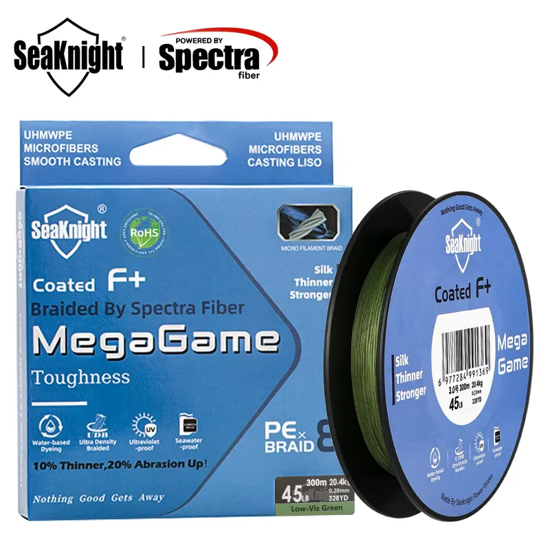 SeakNight MegaGame M8 - Linha de Pesca 8 Fios