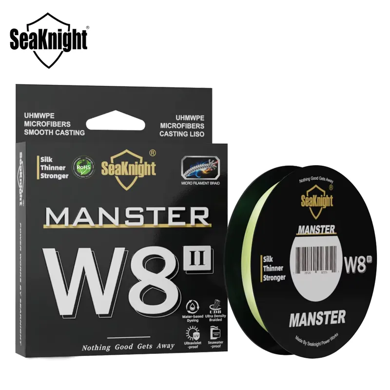 SeakNight W8II Linha de Pesca 150m Trançada 8 Fios