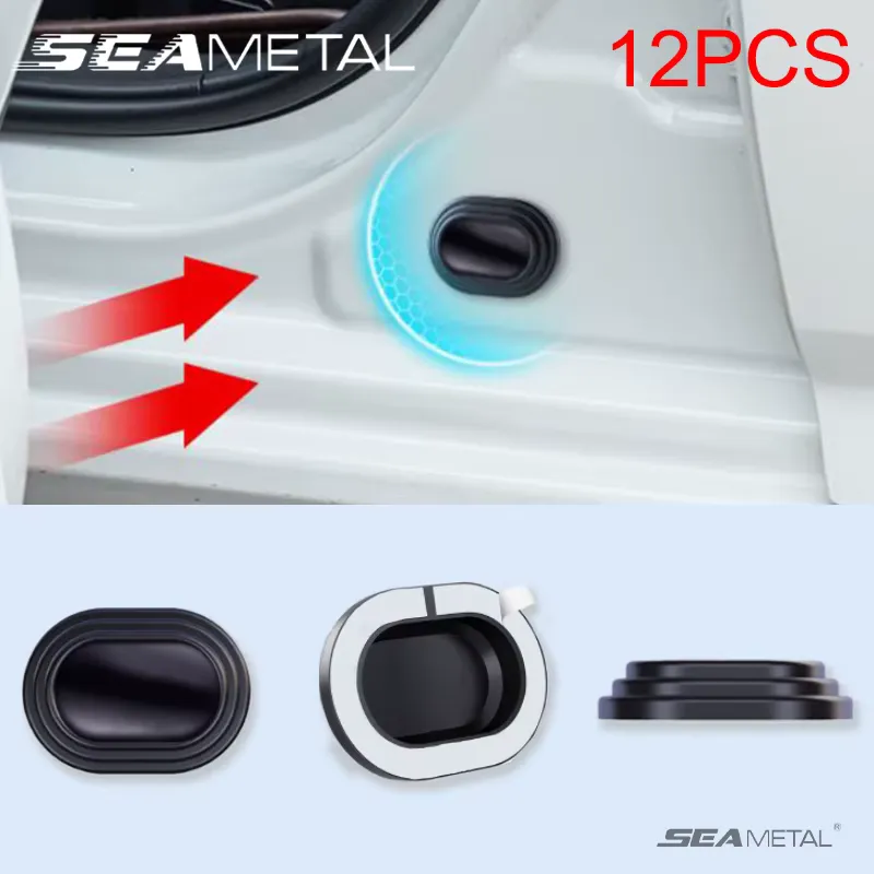 SEAMETAL Kit 12 Peças Amortecedor Silicone Porta Carro