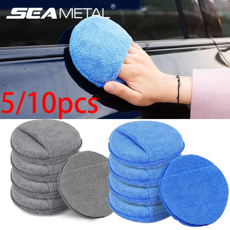 SEAMETAL Esponjas Microfibra Detalhamento Carro - 5/10 Peças