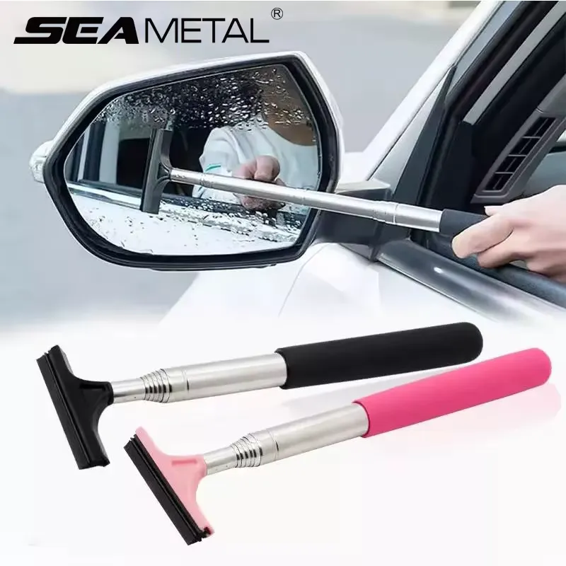 SEAMETAL Limpador Espelho Retrovisor com Haste Telescópica