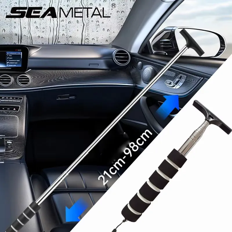 SEAMETAL Limpador Espelho Retrovisor Telescópico para Carro