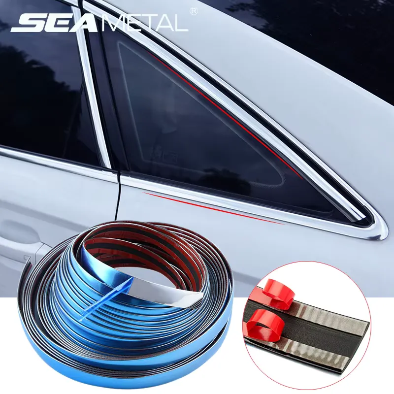 SEAMETAL Moldura Cromada Protetora Carro - 3 a 5m