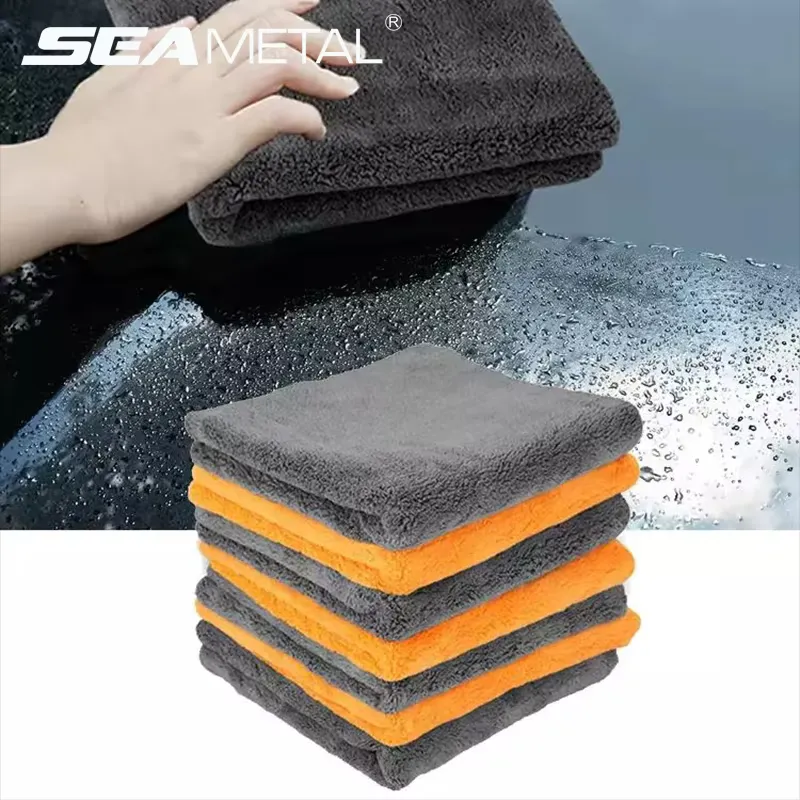 SEAMETAL Pano de Microfibra 600gsm para Limpeza de Carro
