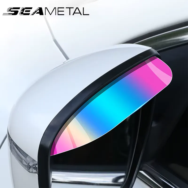 SEAMETAL Protetor Espelho Retrovisor Anti Chuva 2 Peças