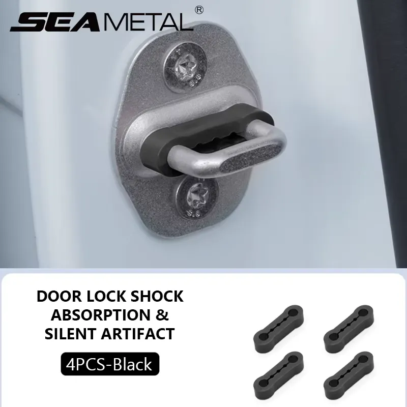 SEAMETAL Selador Porta Carro 4 Peças Isolamento Ruído