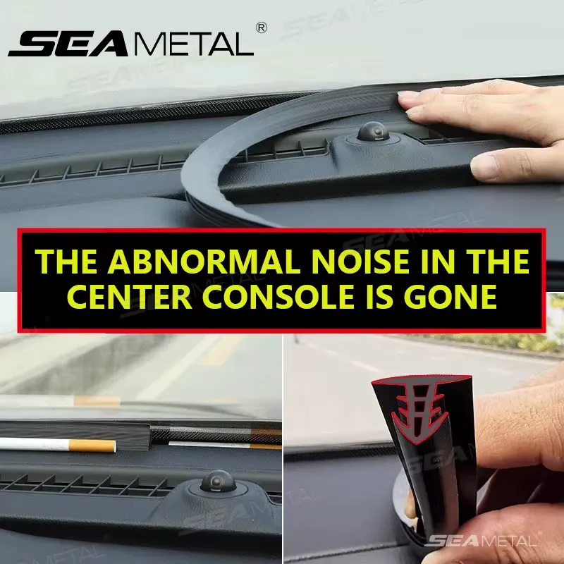 SEAMETAL Tira de Vedação 160cm - Isolamento Acústico Carro