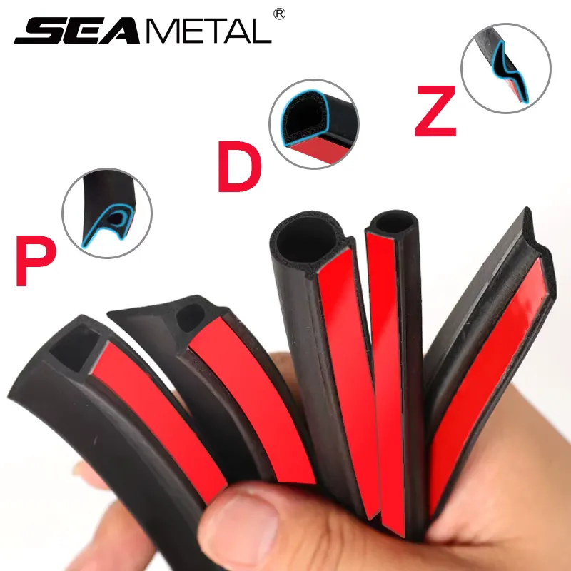 SEAMETAL Tira de Vedação Porta Carro Tipo Z