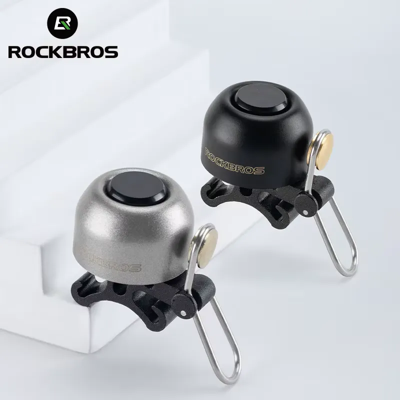 Rockbros Sino de Bicicleta - Alarme Segurança em Liga de Cobre