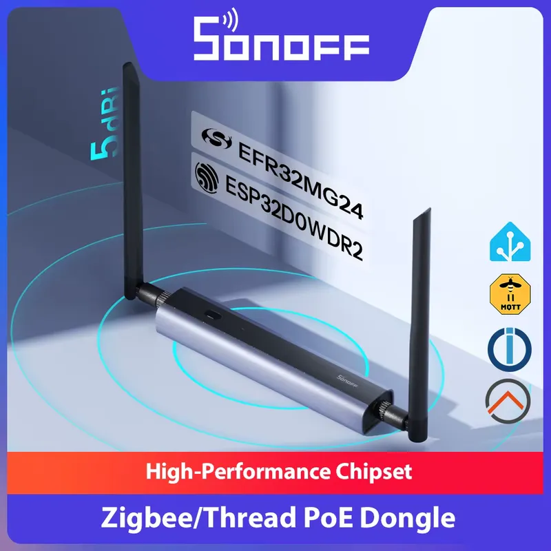 Sonoff Dongle Max Zigbee Thread POE - Central Inteligente