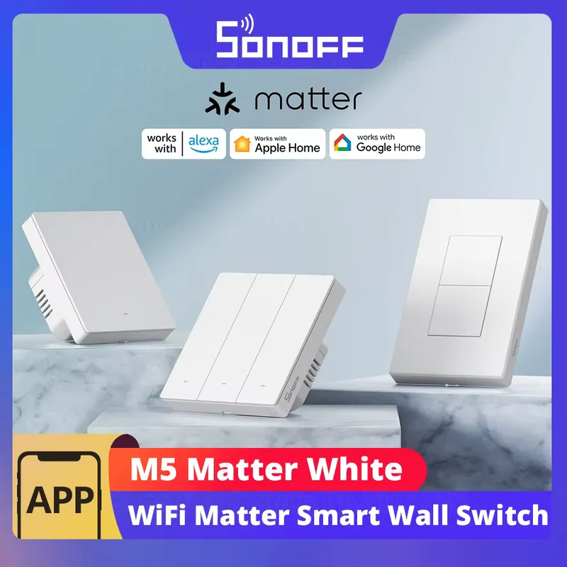 Sonoff M5 Interruptor Inteligente Matter WiFi
