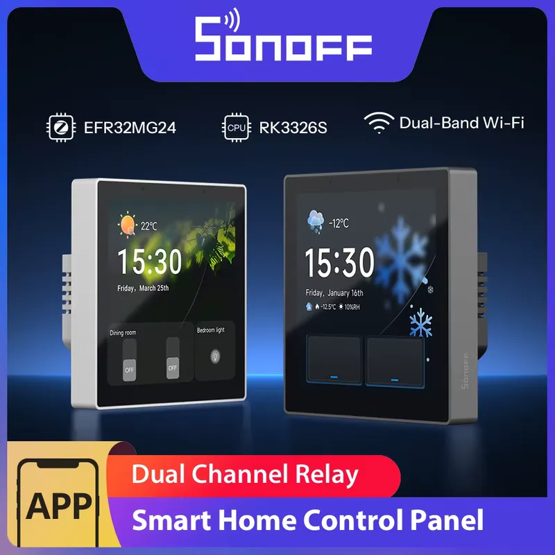Sonoff NSPanel Pro Gen2 Painel Inteligente com Relé Duplo