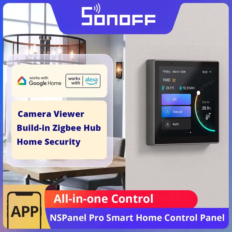 Sonoff NSPanel Pro - Painel Inteligente Touchscreen 3.95"