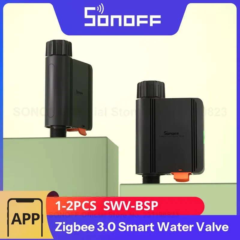 Sonoff Válvula de Água Inteligente Zigbee 3.0 IP55