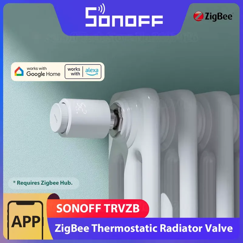 Sonoff Válvula Termostática Zigbee para Radiador