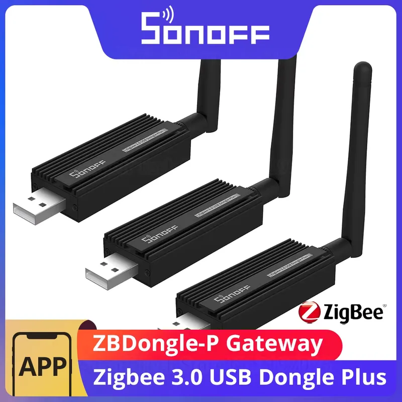 Sonoff ZBDongle-P Gateway Zigbee USB com Thread e Matter