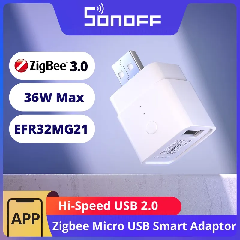 Sonoff ZBMicro Adaptador Zigbee USB Inteligente