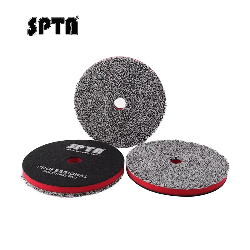 SPTA Almofada Microfibra Remoção Cera 3" 5" 6"